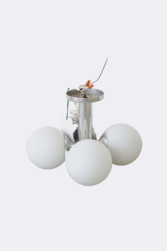 3 Ball Chandelier 1960s