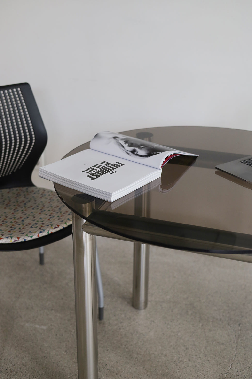 Chunky Stainless Lite Table / 청키 스테인리스 라이트 테이블
