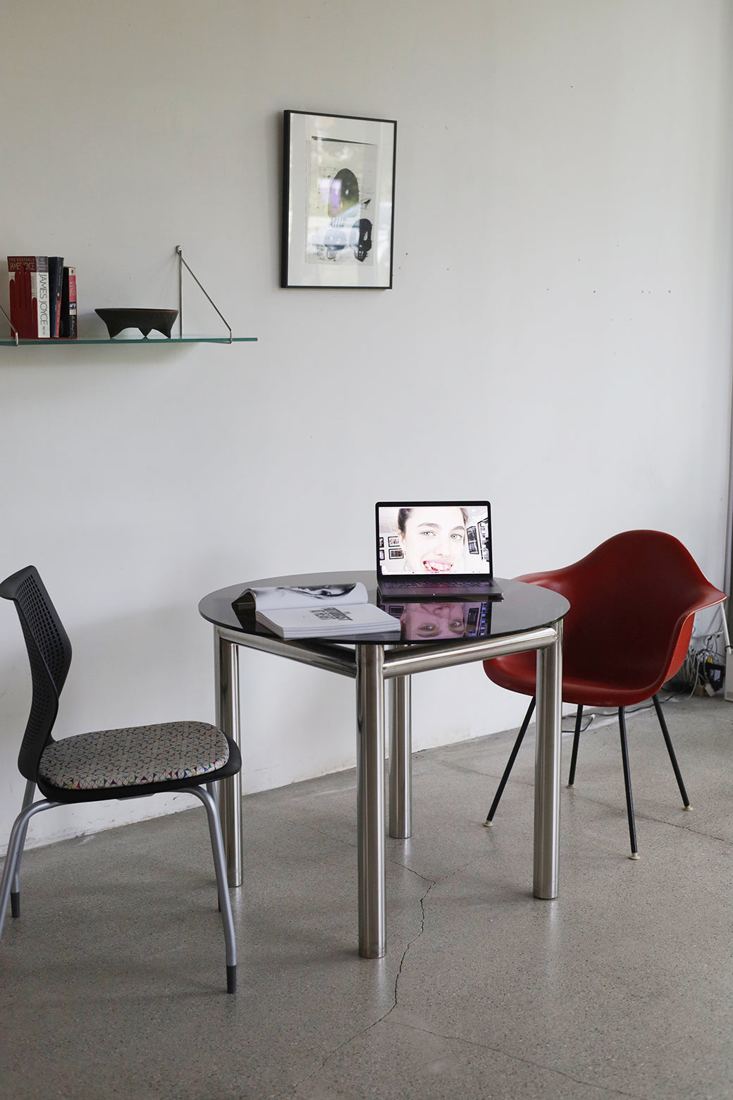 Chunky Stainless Lite Table / 청키 스테인리스 라이트 테이블