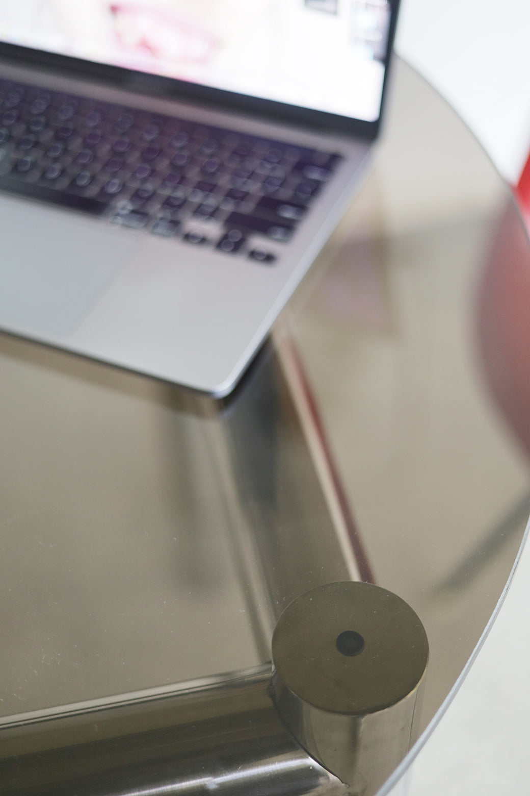 Chunky Stainless Lite Table / 청키 스테인리스 라이트 테이블