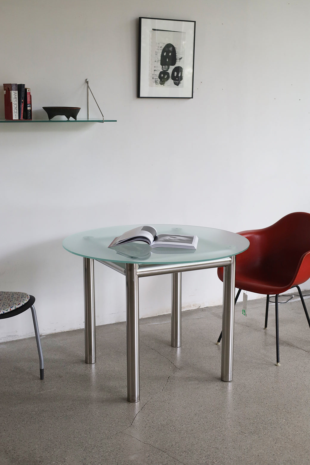 Chunky Stainless Lite Table / 청키 스테인리스 라이트 테이블