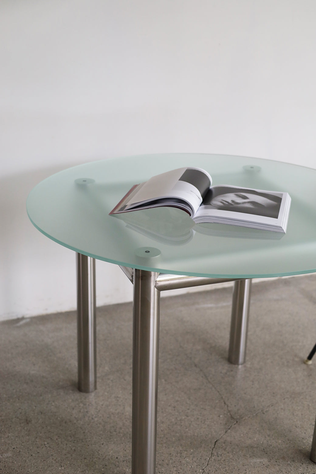 Chunky Stainless Lite Table / 청키 스테인리스 라이트 테이블