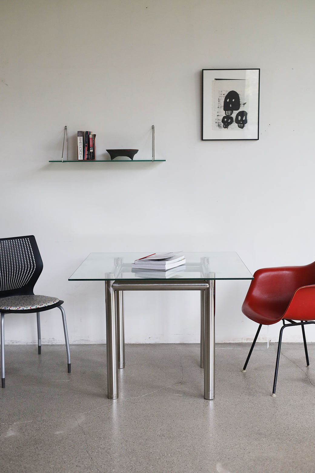 Chunky Stainless Lite Table / 청키 스테인리스 라이트 테이블