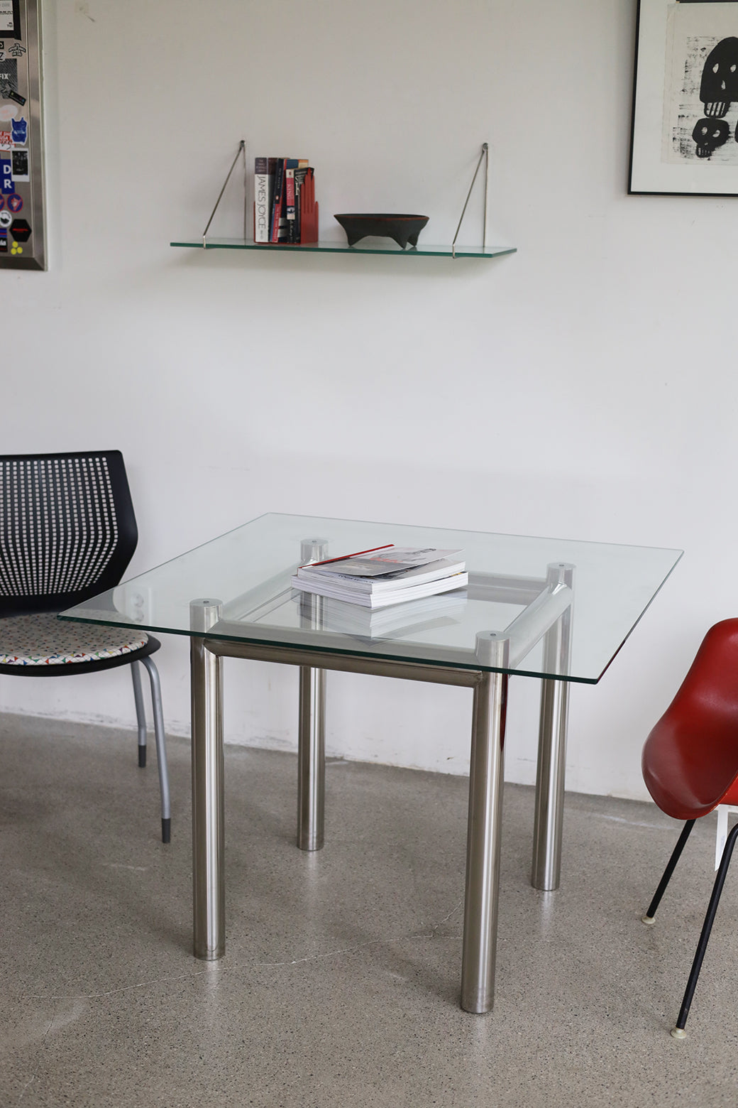 Chunky Stainless Lite Table / 청키 스테인리스 라이트 테이블