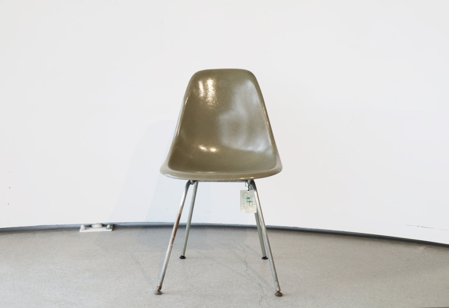 Eames DSX Fiberglass Side Chair for Herman Miller