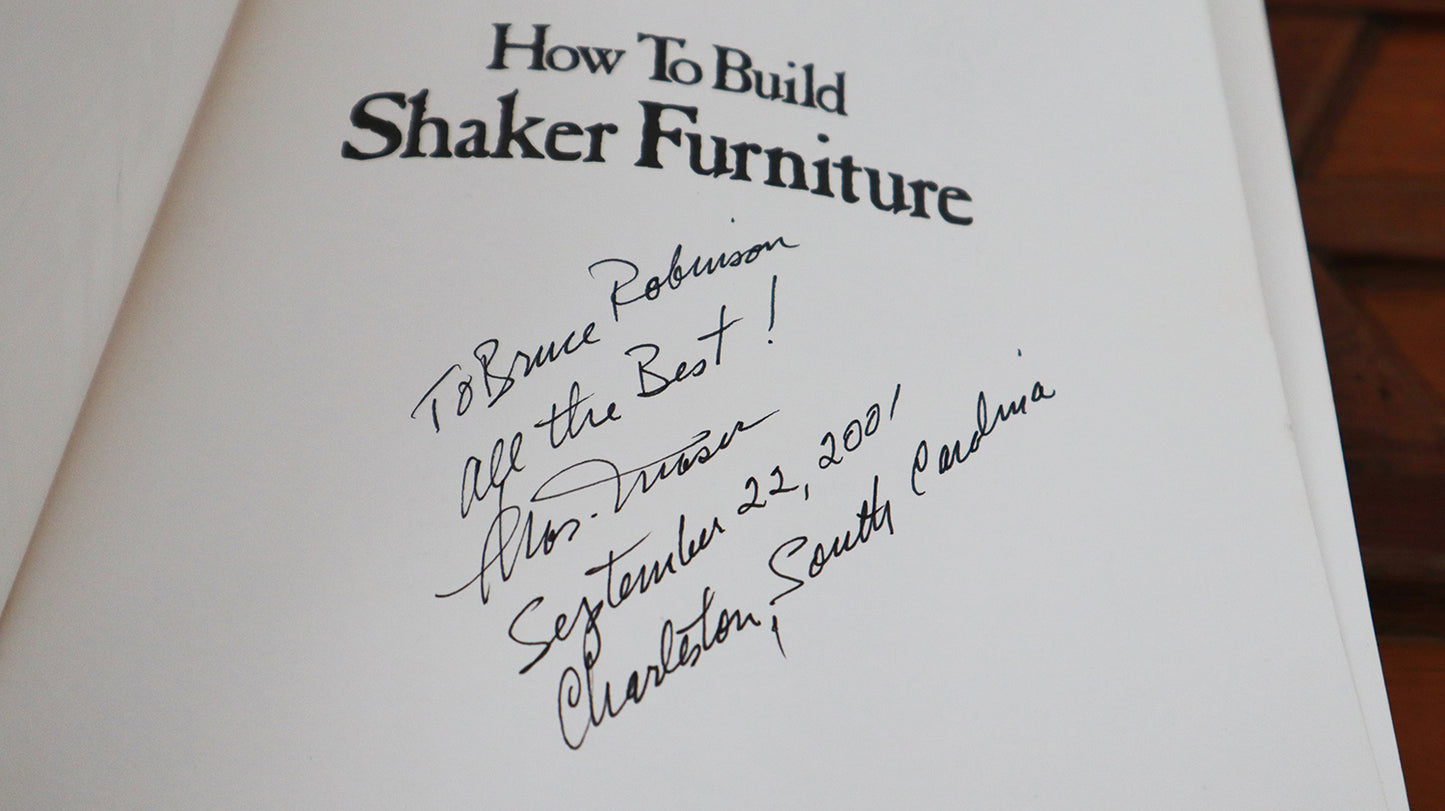 How to Build Shaker Furniture