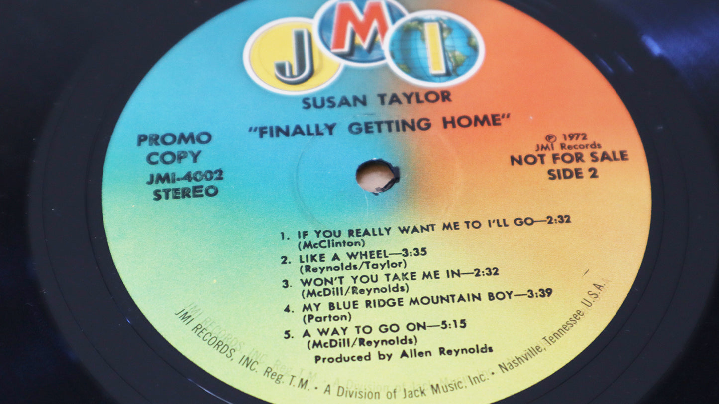 Susan Taylor "Finally Getting Home" Vinyl LP