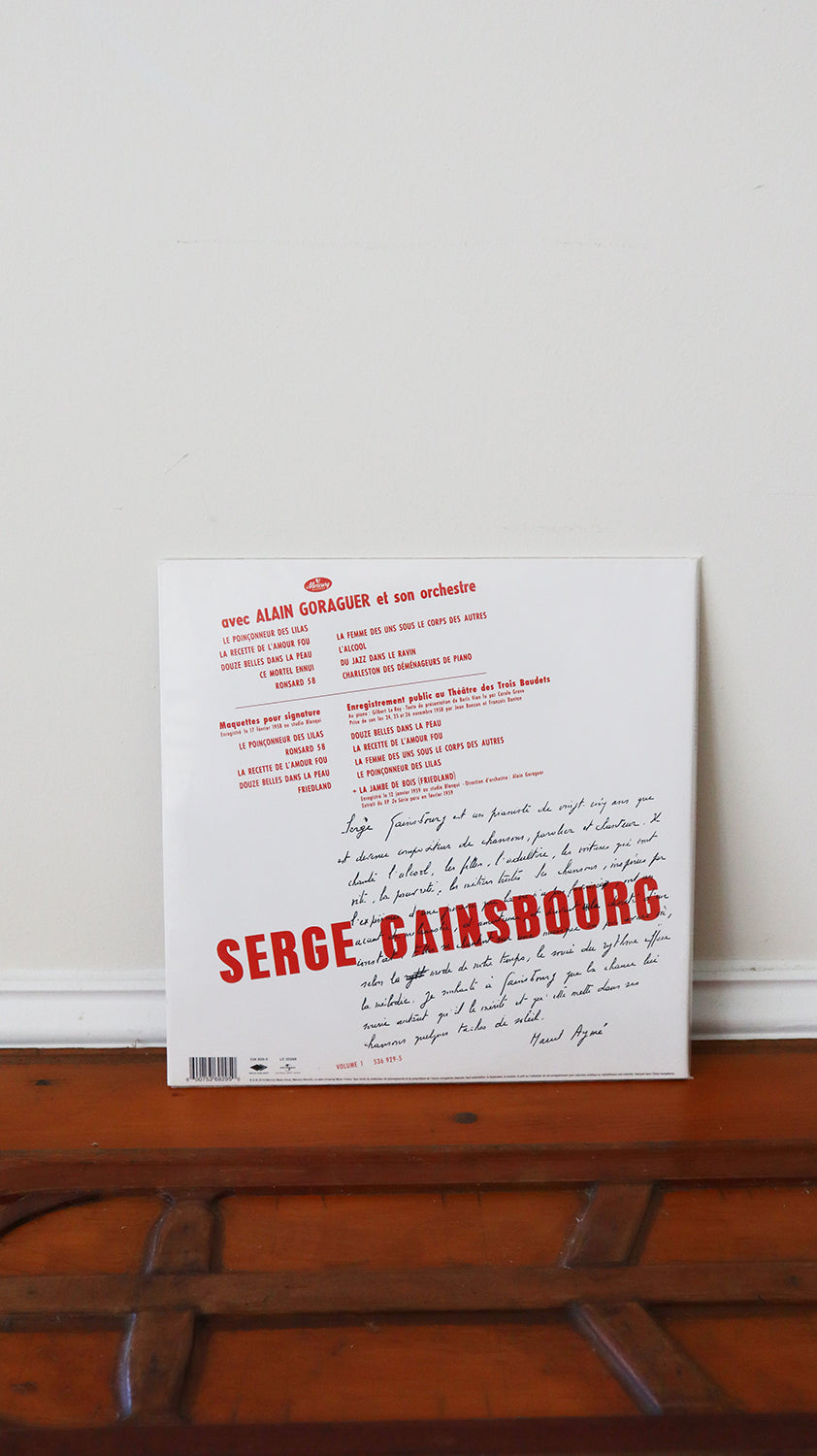 Serge Gainsbourg - du Chant a la une Vinyl LP