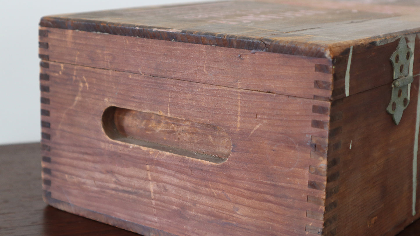 Vintage Wooden Tool Box by Stanley