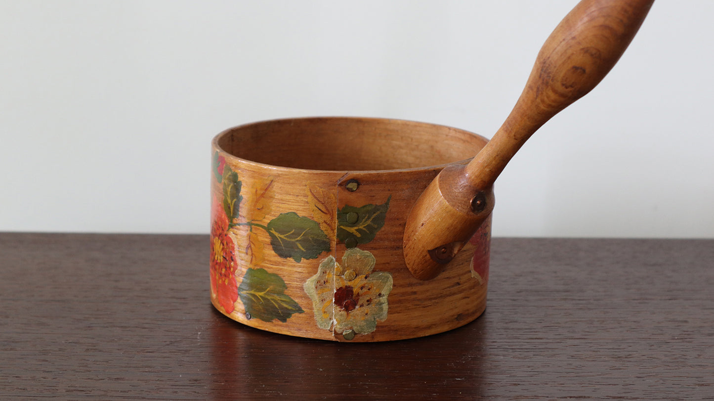 Vintage Wooden Ladle by Frye's Measure Mill