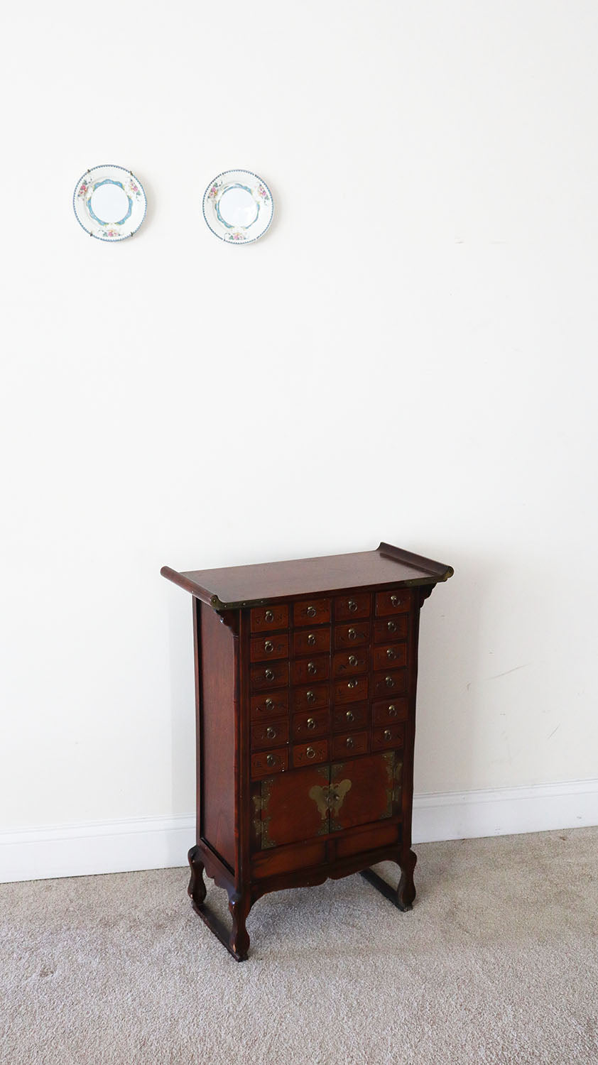 Vintage Korean Apothecary Cabinet