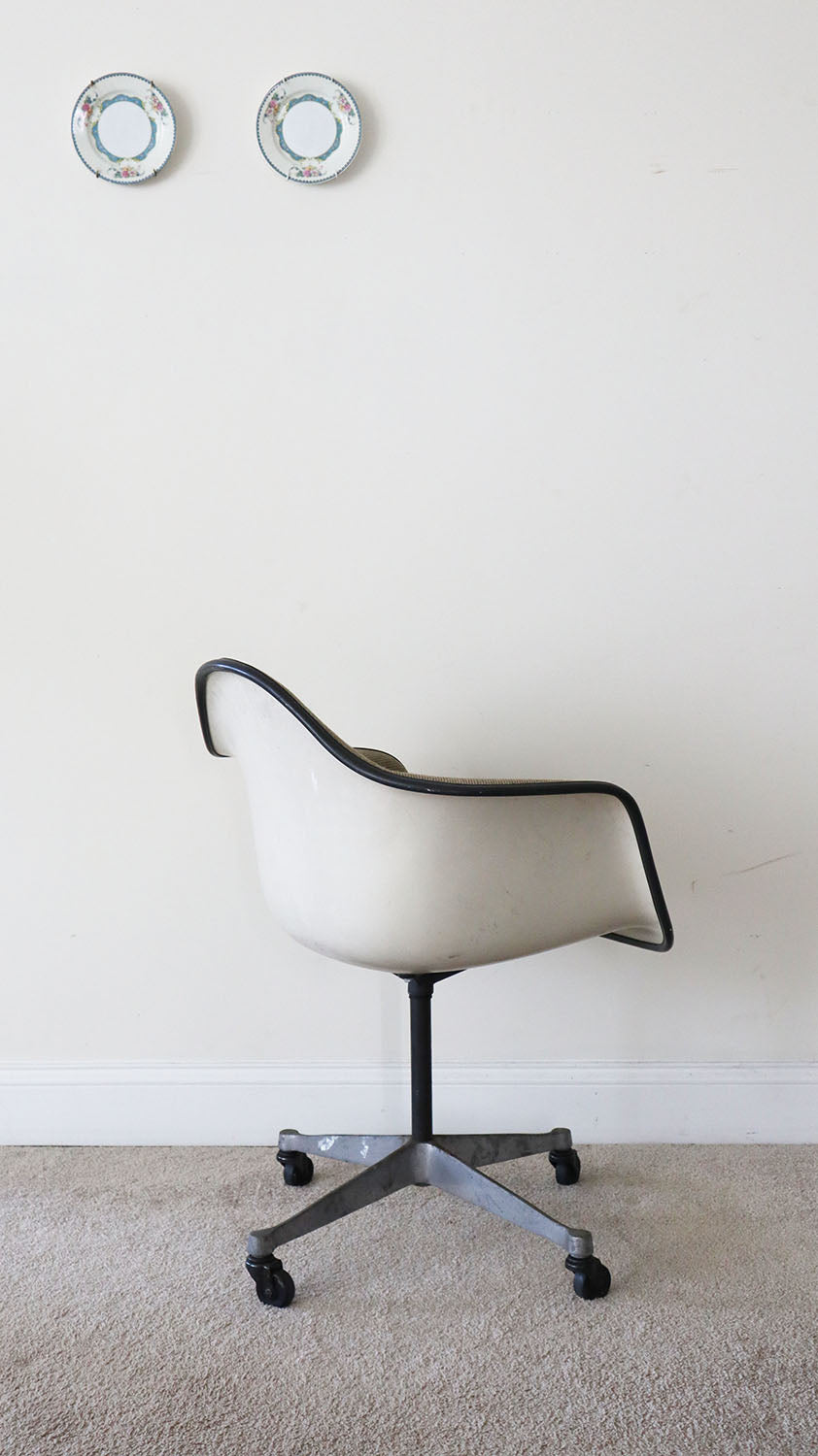 Eames Armchair for Herman Miller (with casters)