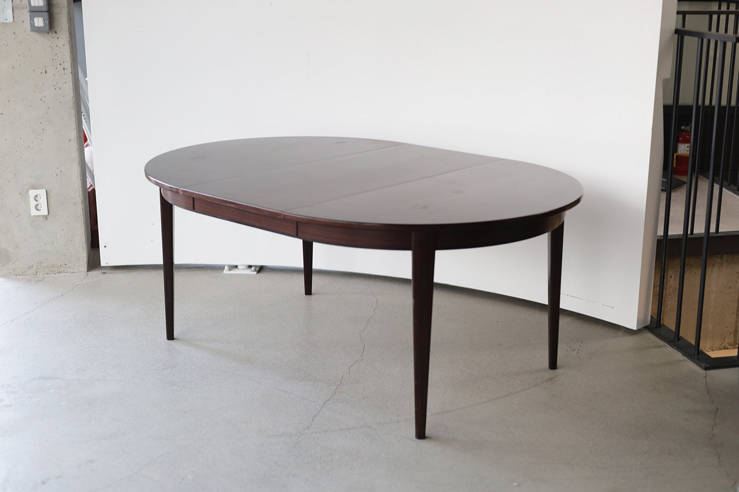 Model No. 55 Rosewood Dining Table by Omann Jun