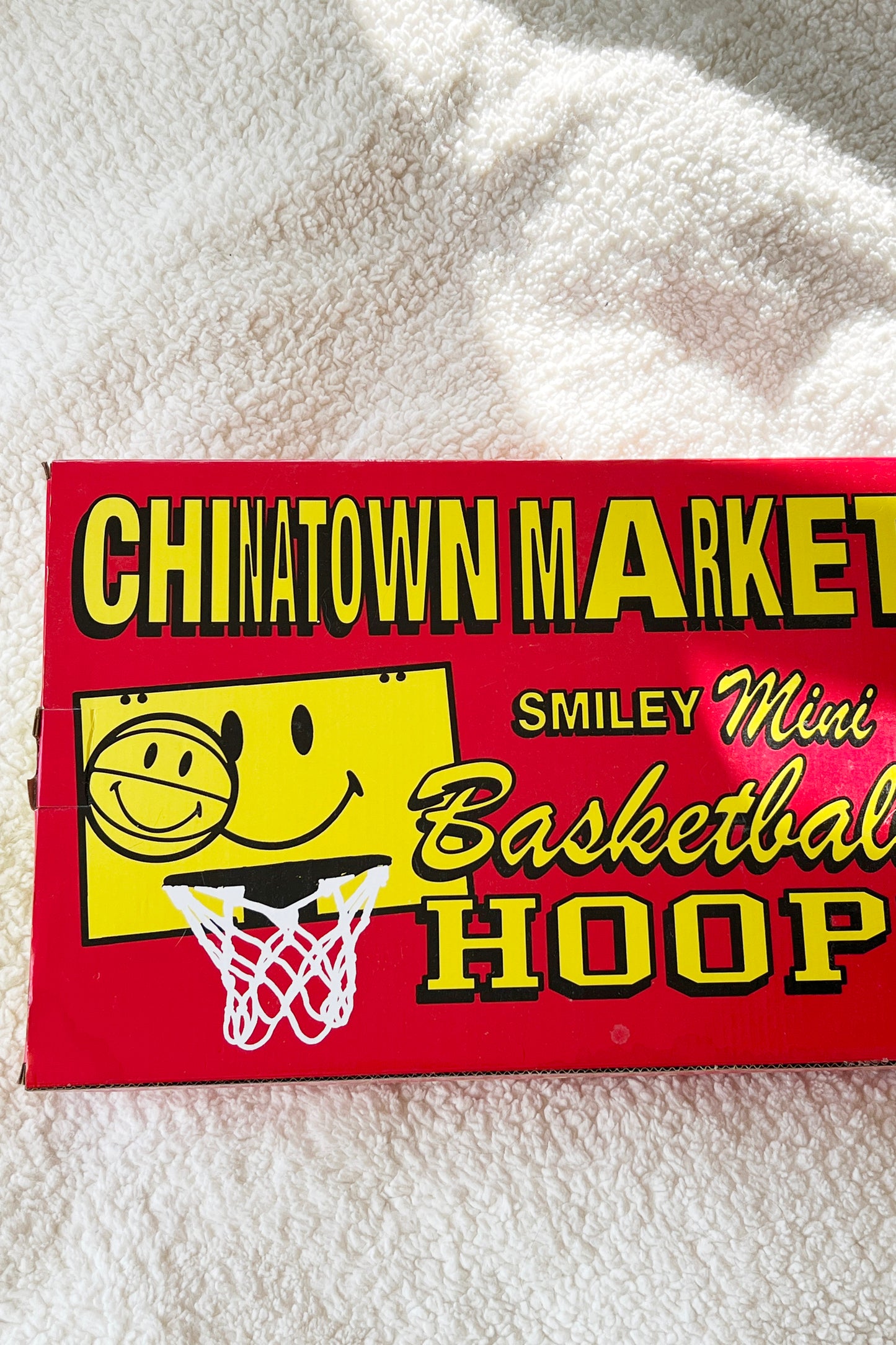 Chinatown Market Mini Smiley Basketball Hoop