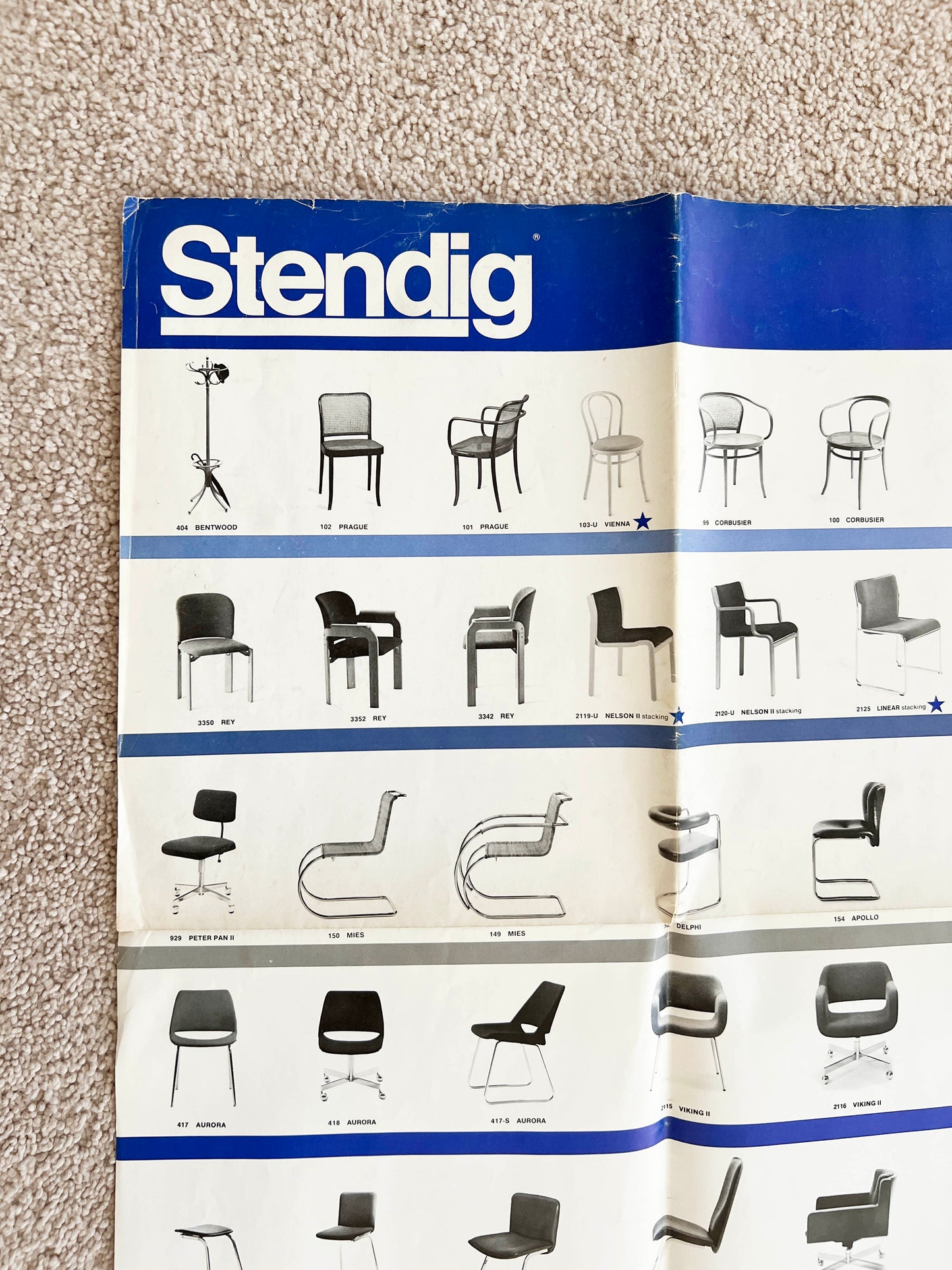 Rare Stendig - A Designer’s Survival index Poster 1979/80