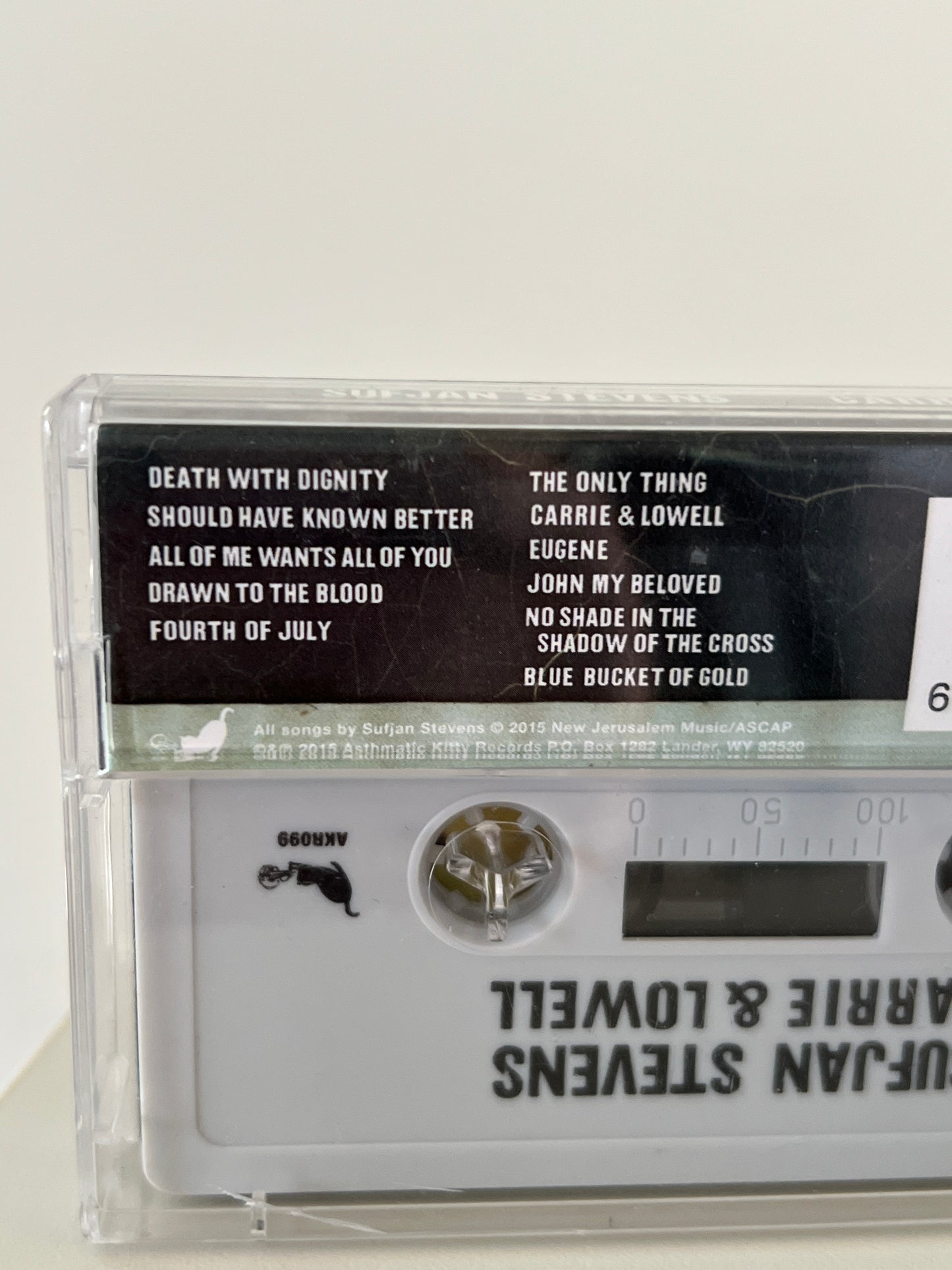 Sufjan Stevens - Carrie and Lowell Cassette Tape