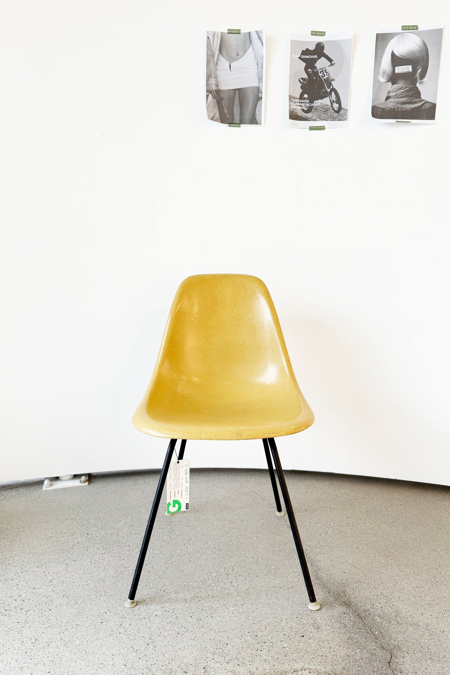 Eames Shell Chair for Herman Miller - yellow