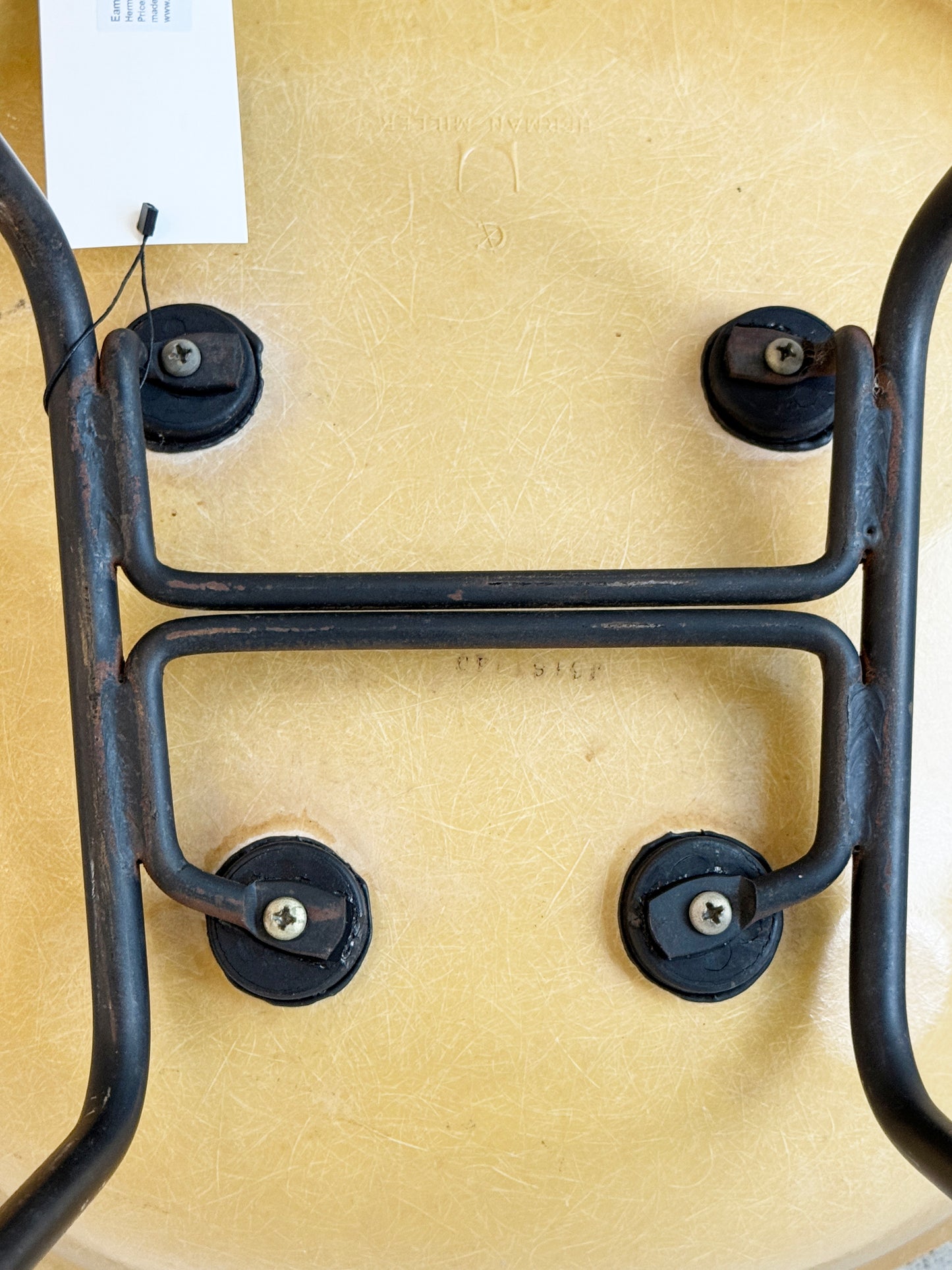 Eames Shell Chair for Herman Miller - yellow