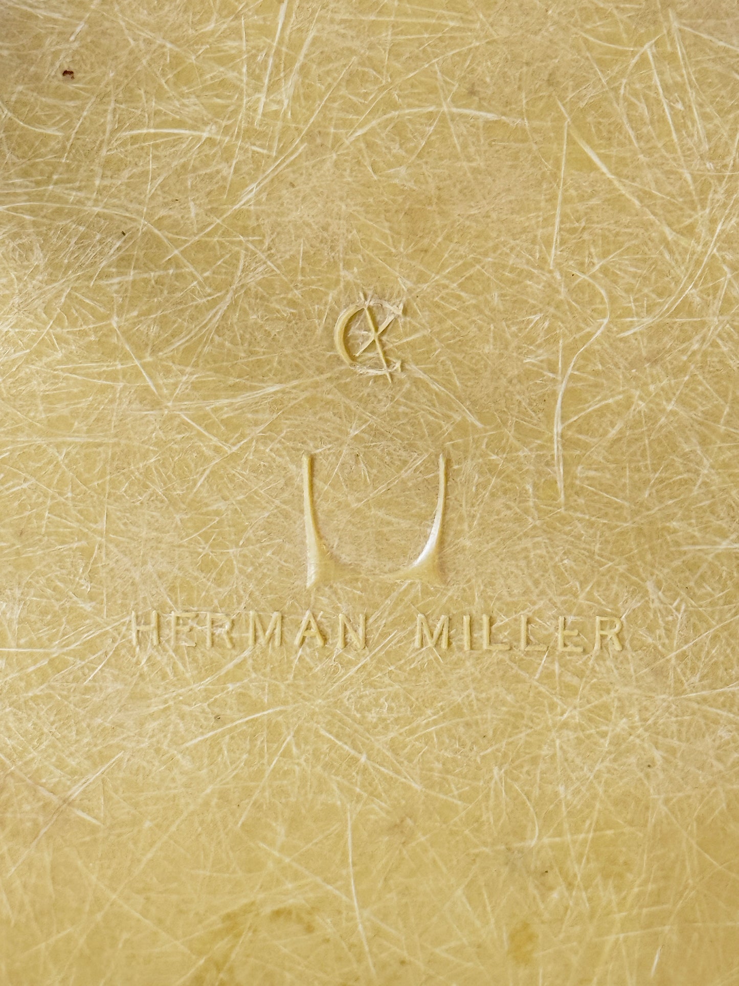 Eames Shell Chair for Herman Miller - yellow