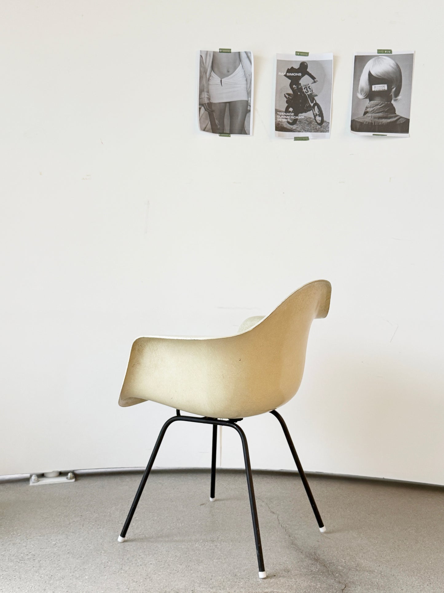 Eames Armchair for Herman Miller - white