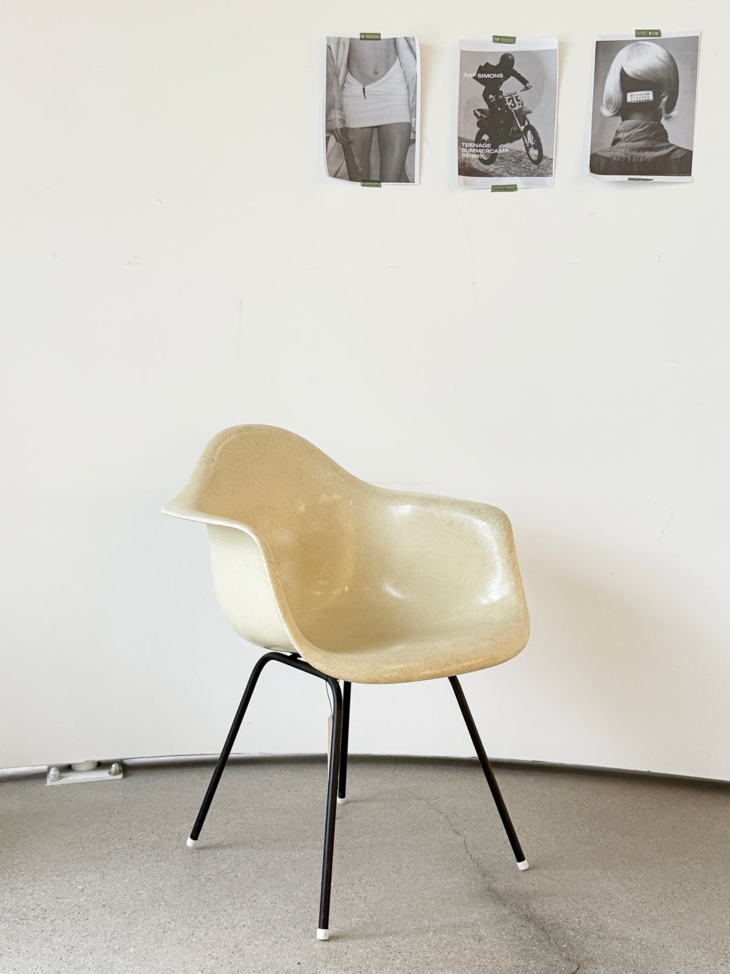 Eames Armchair for Herman Miller - white