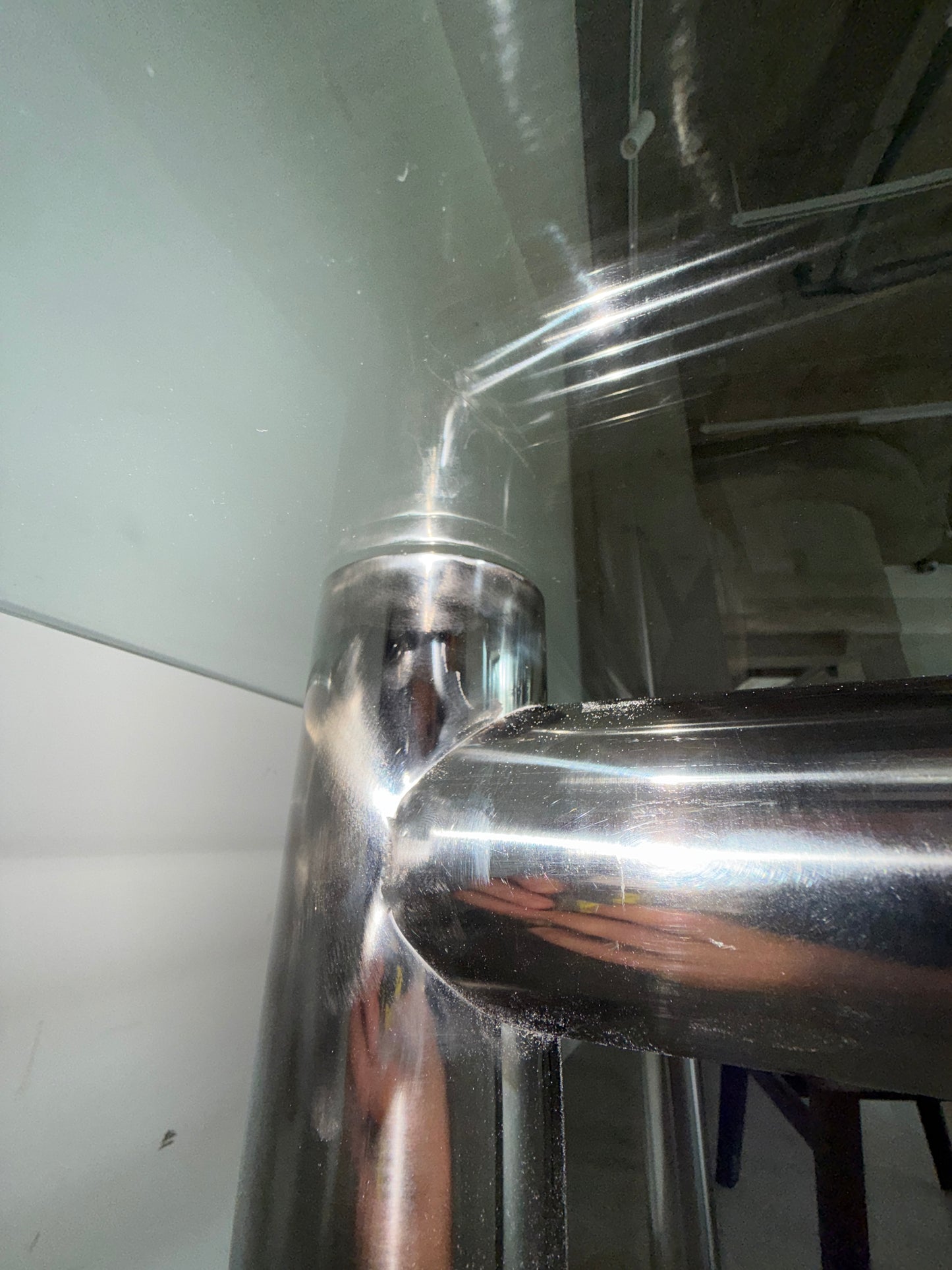 Chunky Stainless Dining Table / 청키 스테인리스 다이닝 테이블