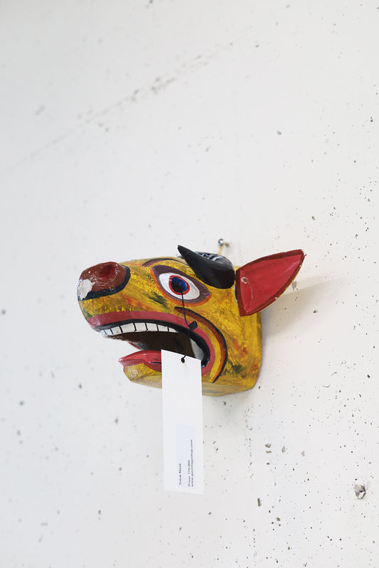 African Animal Wood Mask