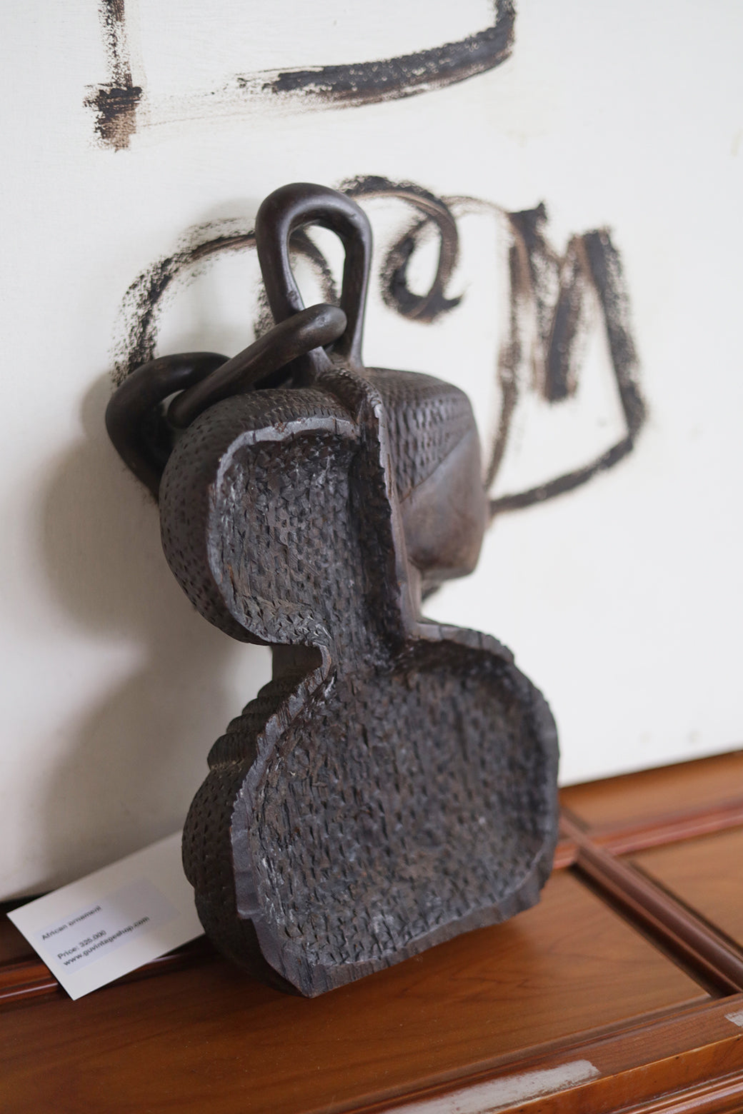 African Wooden Ornament