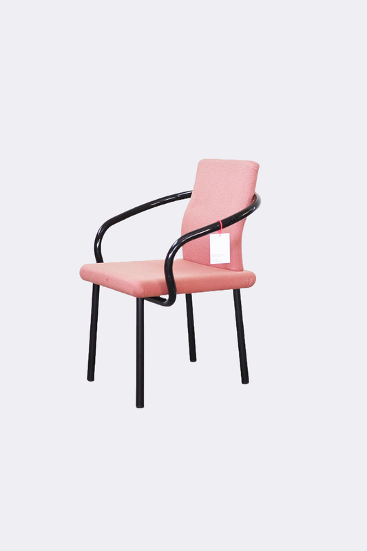 Mandarin Arm Chair by Ettore Sottsass for Knoll (pink)