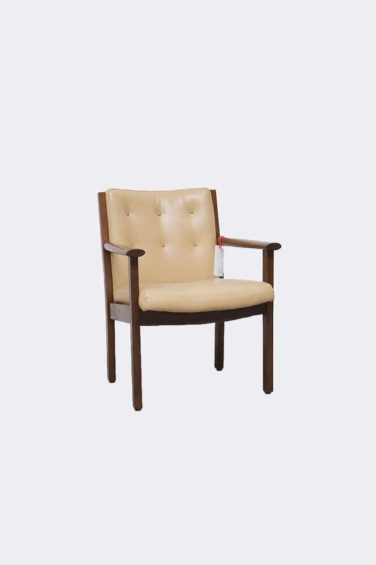 Walnut Arm Chair for Johnson Chair Co.