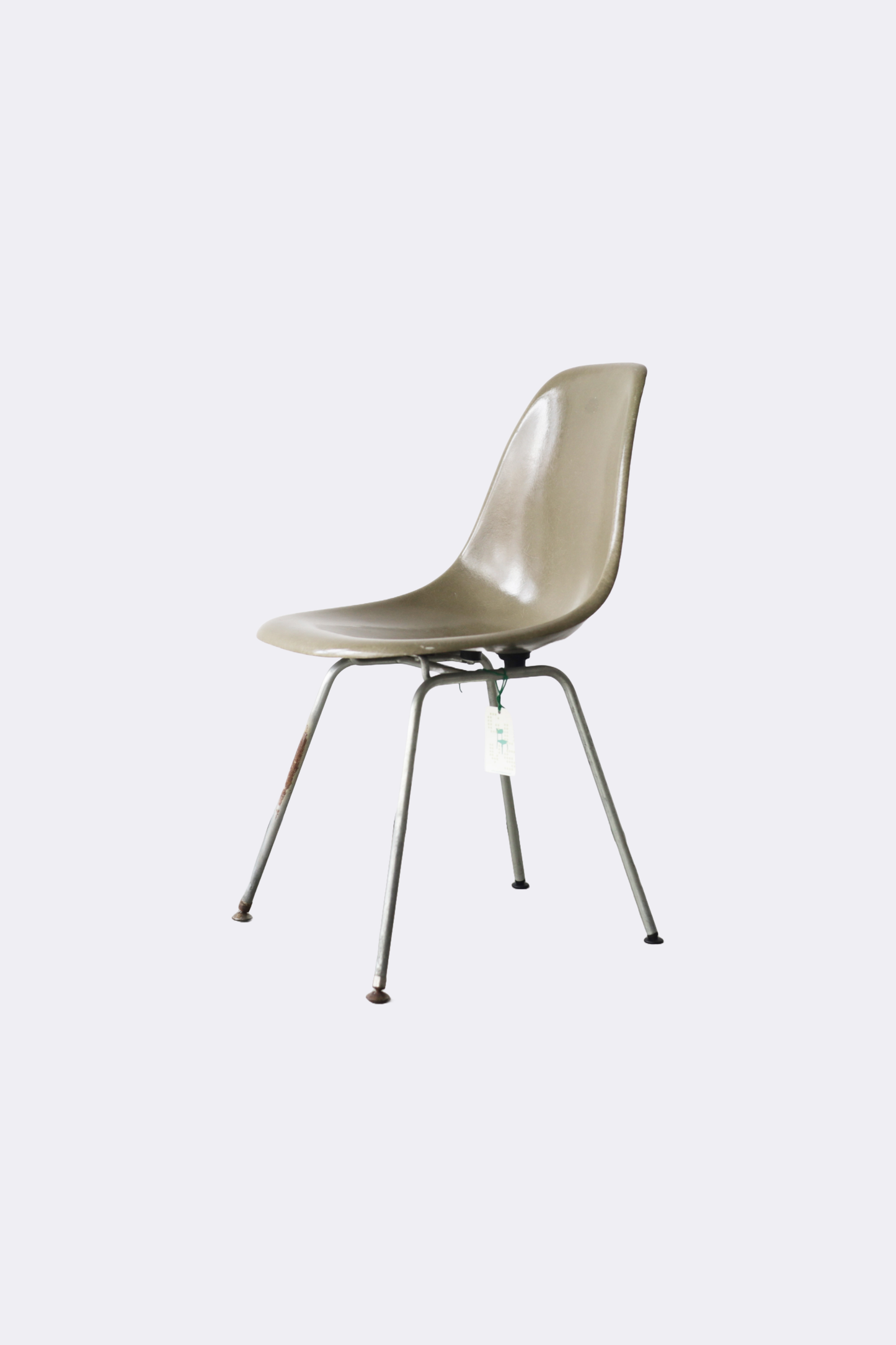 Eames DSX Fiberglass Side Chair for Herman Miller