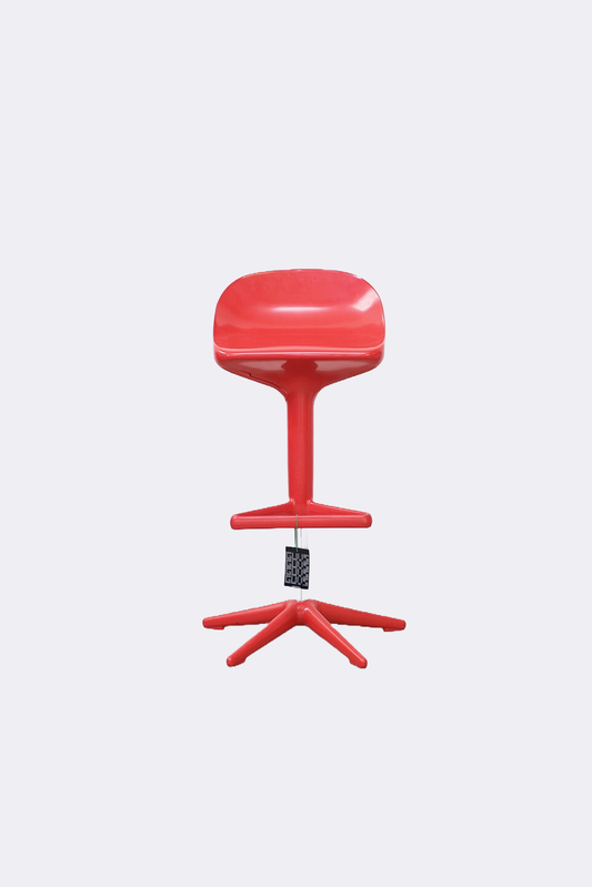 Spoon Stool by Antonio Citterio for Kartell (red)