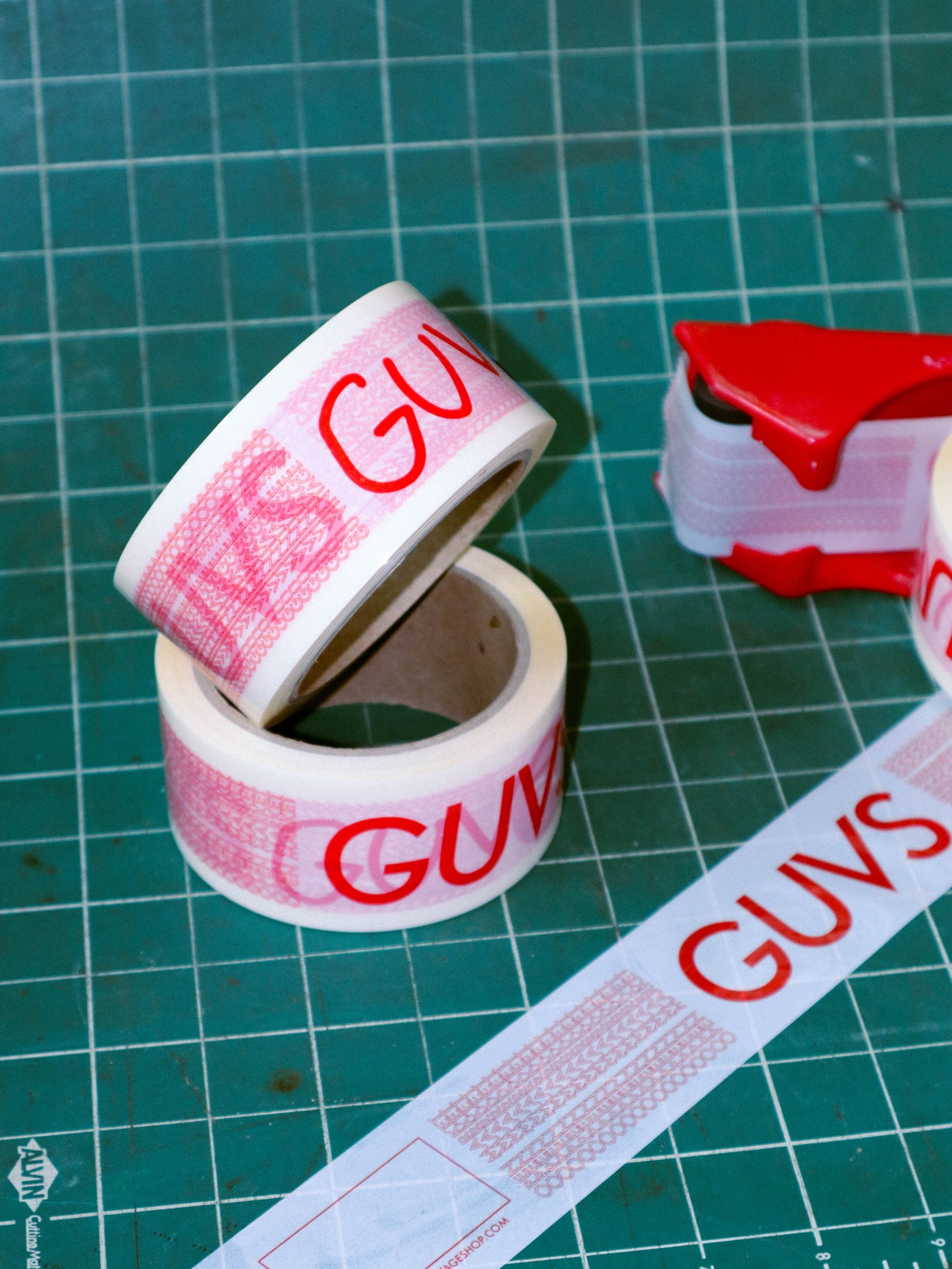 GUVS logo packing tape