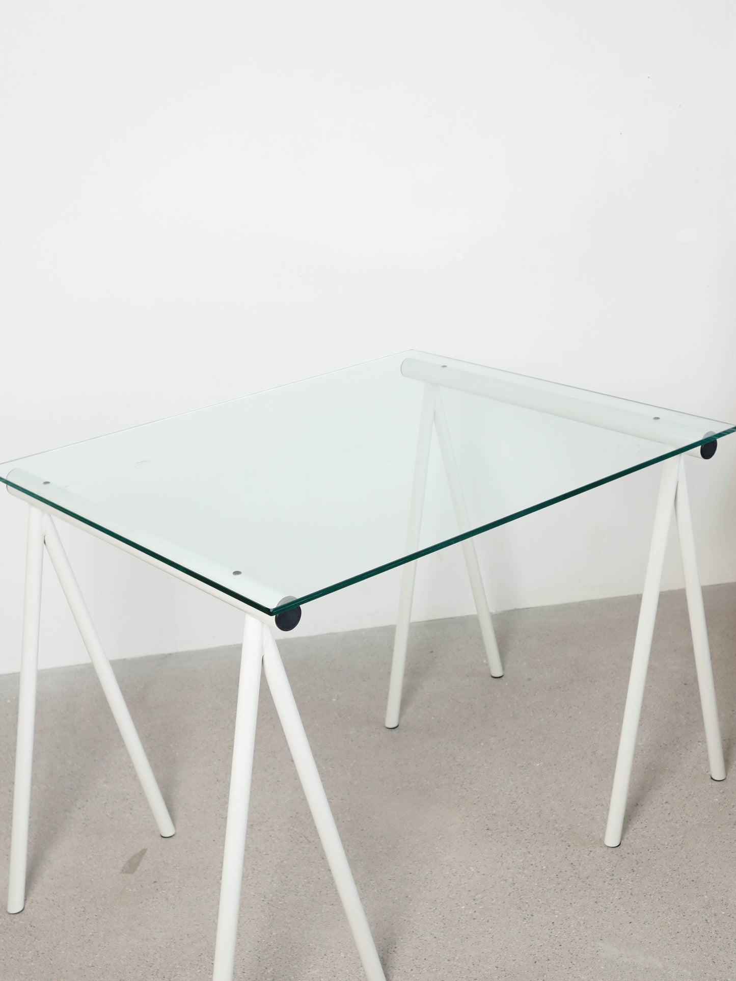 SH1- Tube Glass Top Table (small)