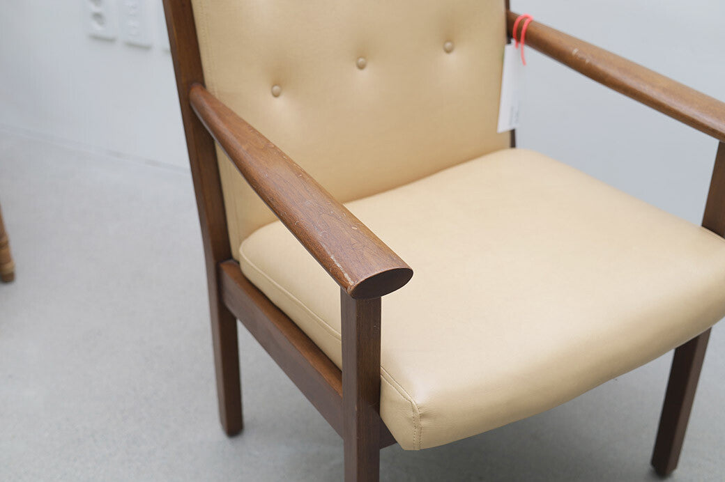 Walnut Arm Chair for Johnson Chair Co.