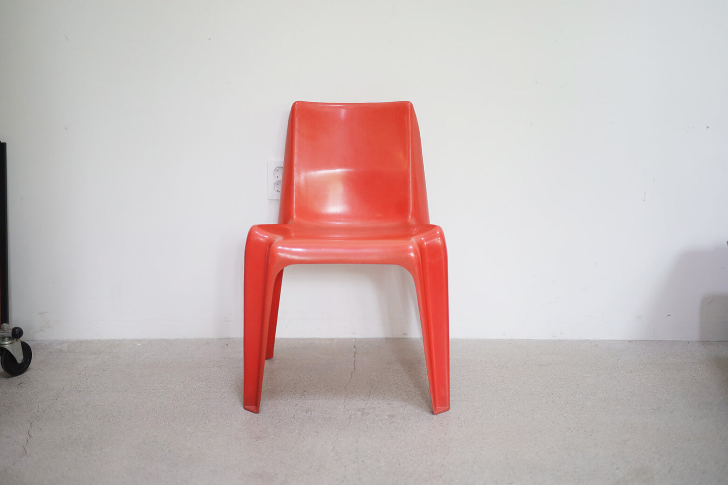 Bofinger Chair by Helmut Batzner (red)