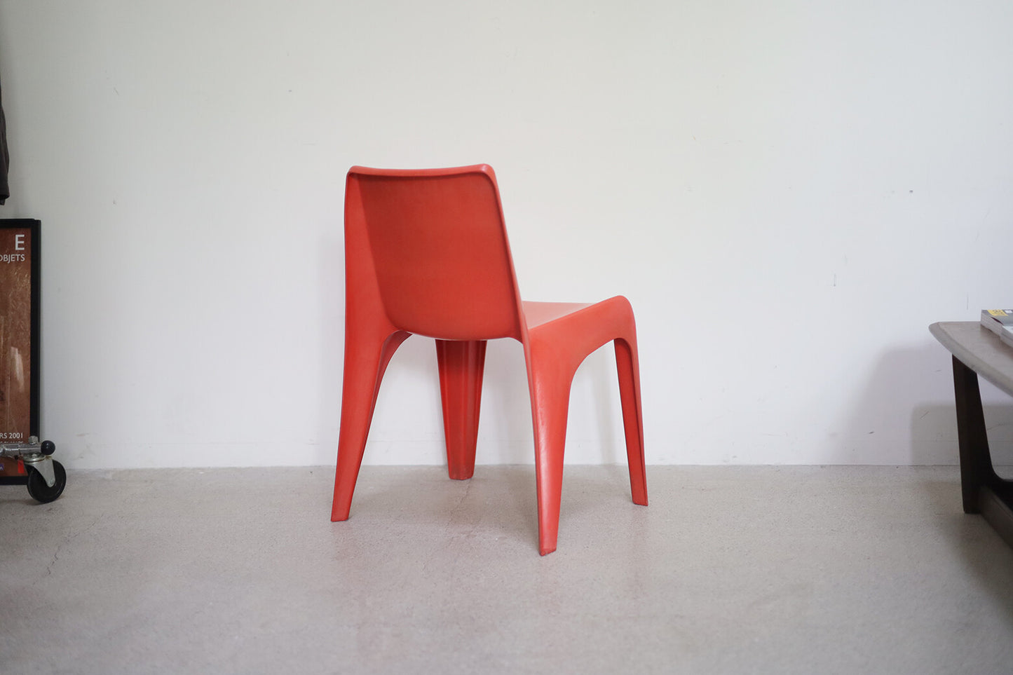 Bofinger Chair by Helmut Batzner (red)