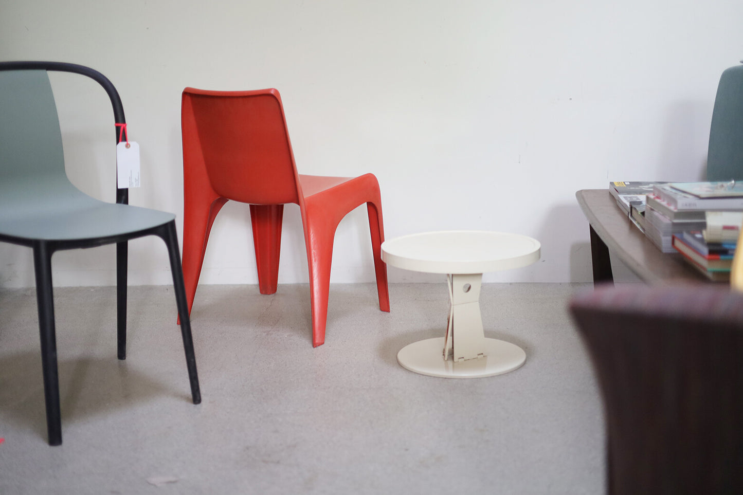 Bofinger Chair by Helmut Batzner (red)