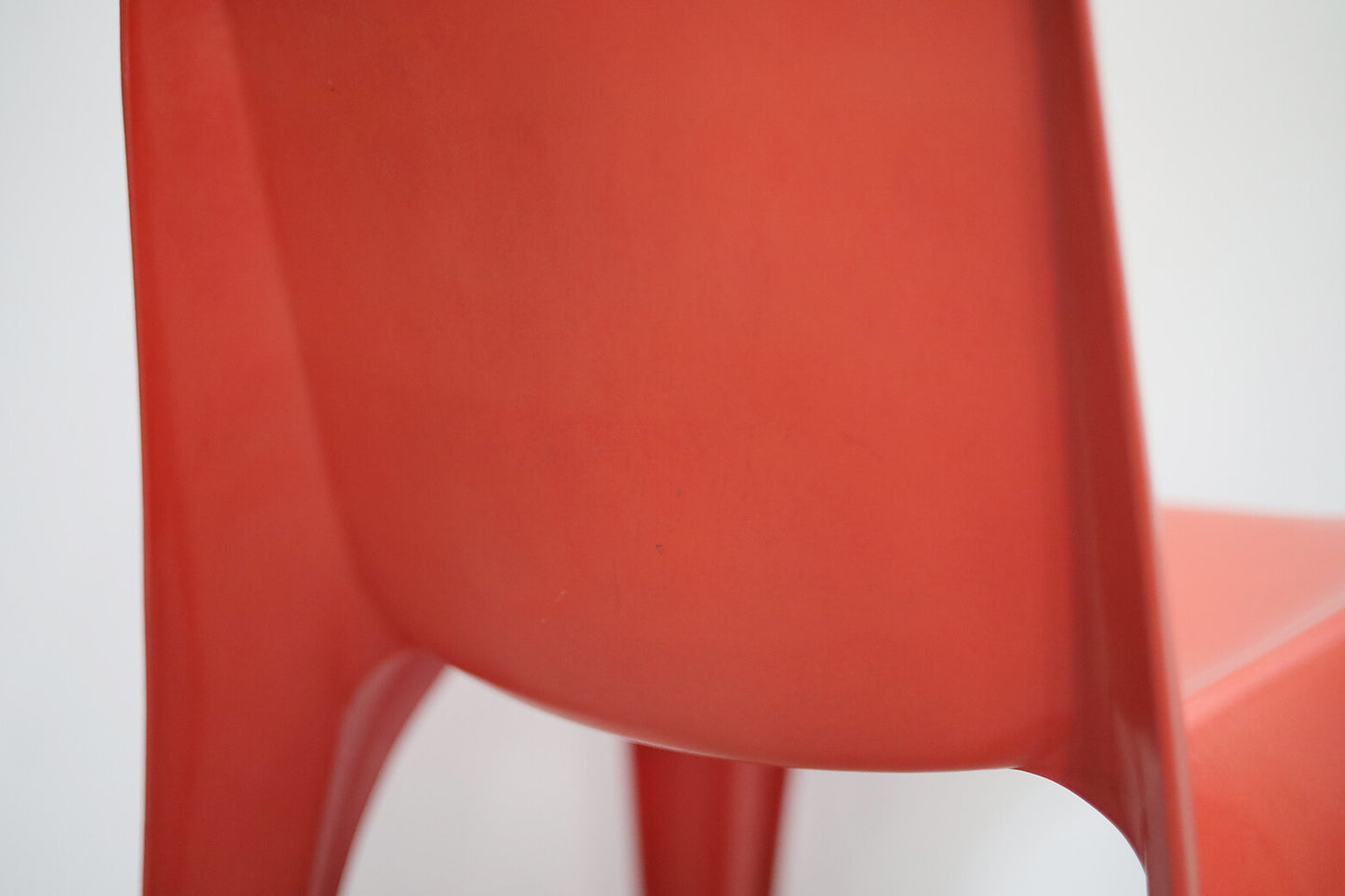 Bofinger Chair by Helmut Batzner (red)