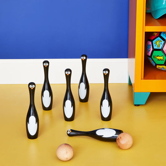 Penguin Bowling Set Toy