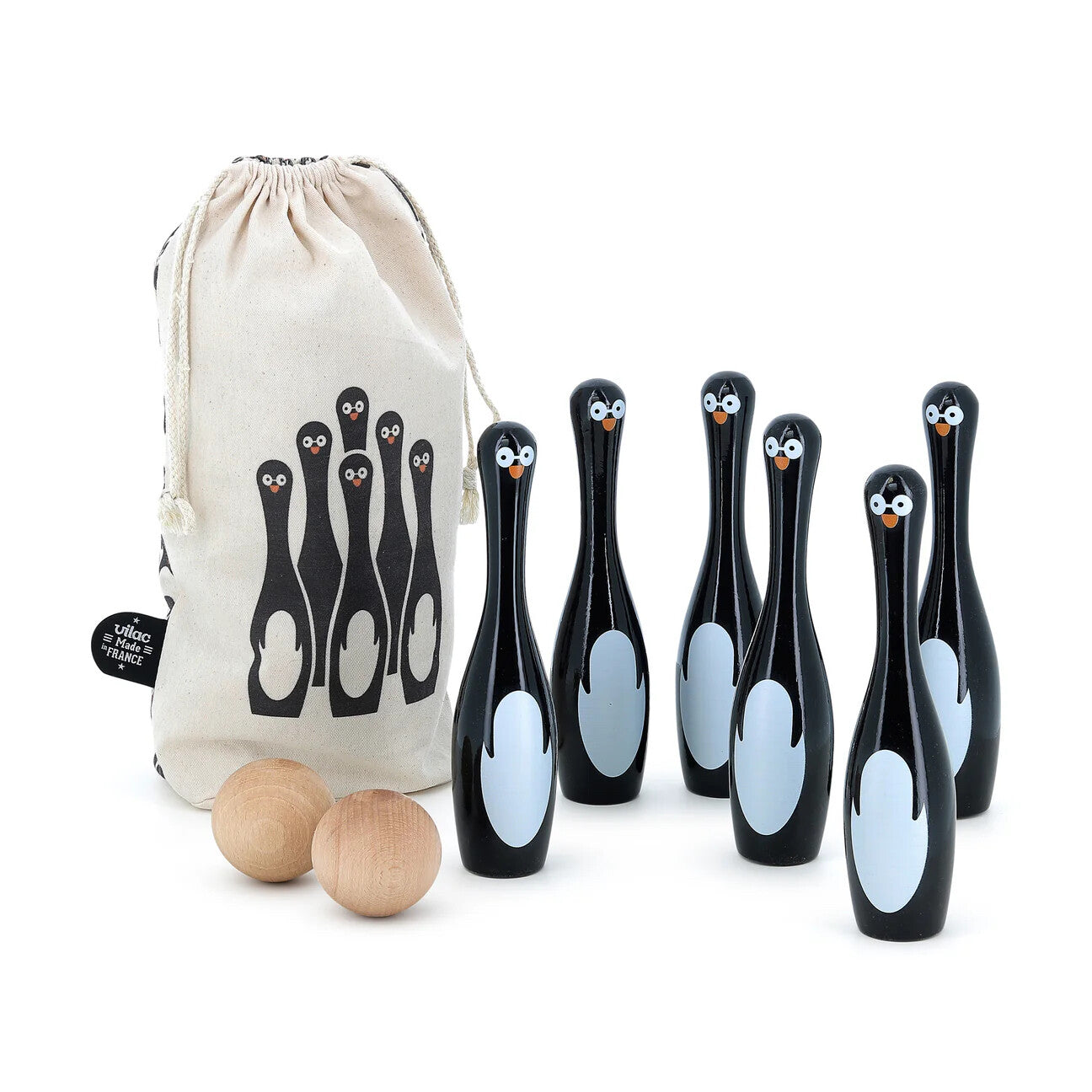 Penguin Bowling Set Toy