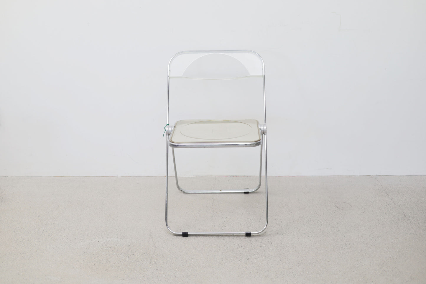 Plia Castelli Lucite Chrome Folding Chair