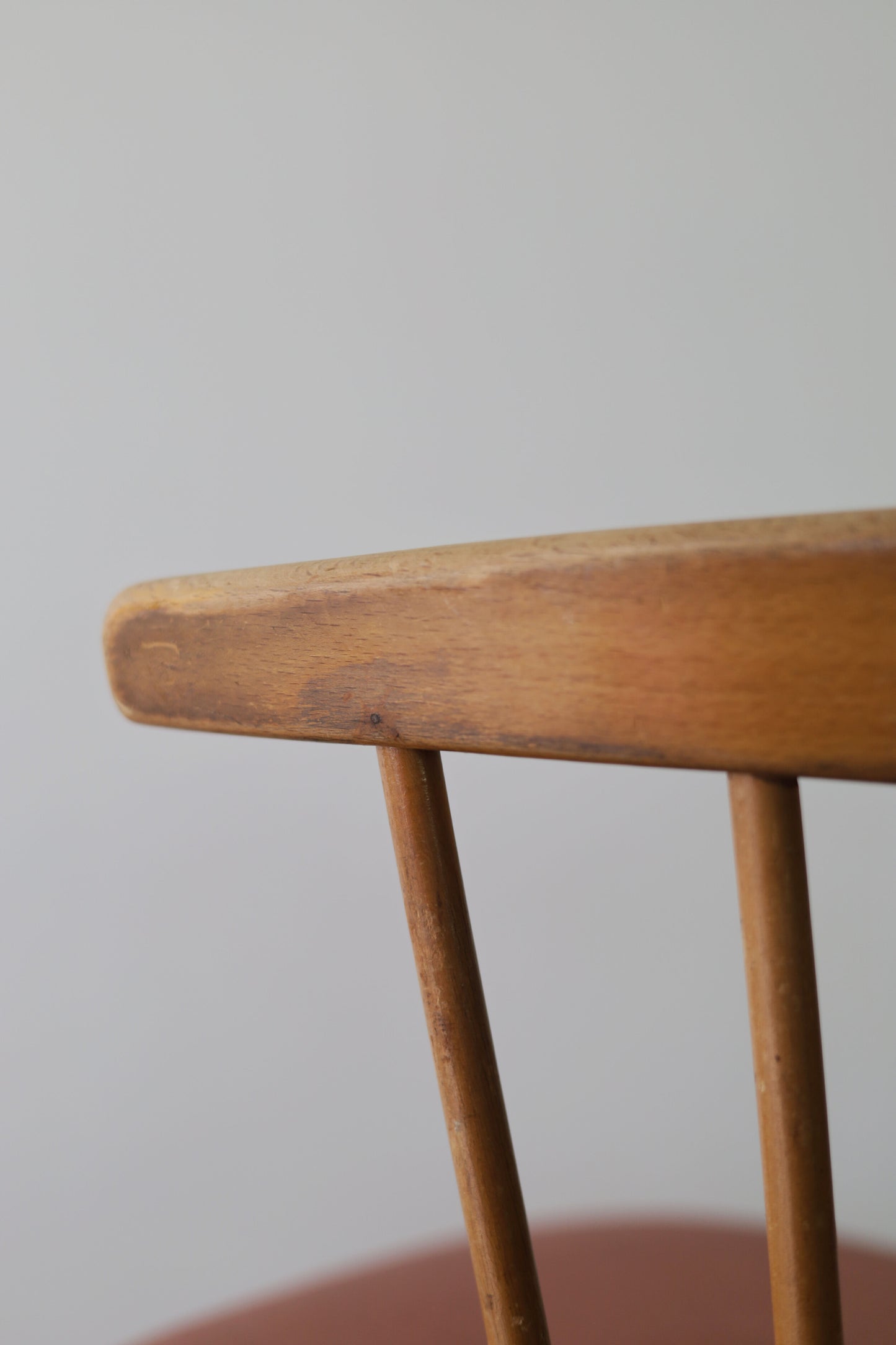 Vintage Maple Dining Arm Chair