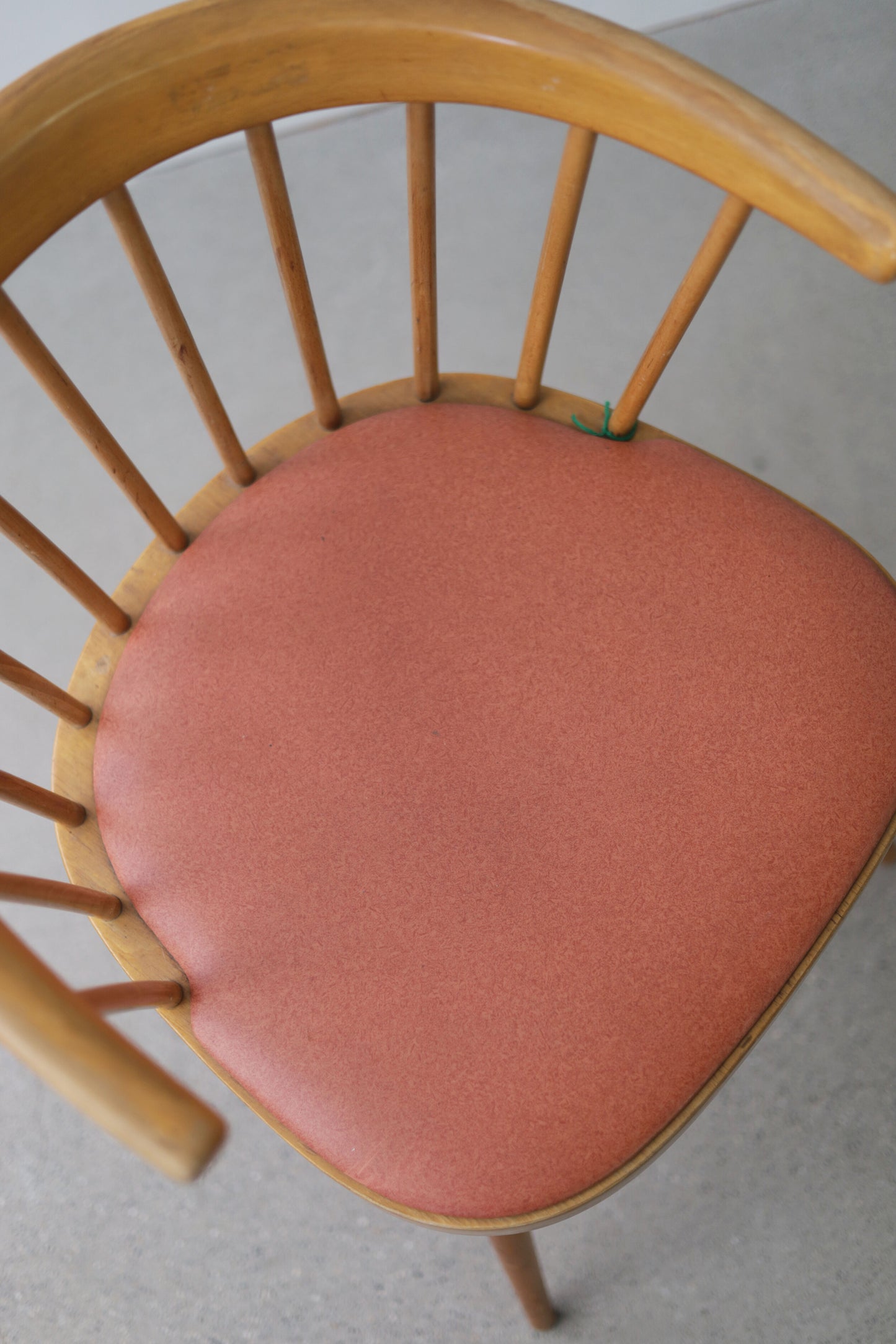 Vintage Maple Dining Arm Chair