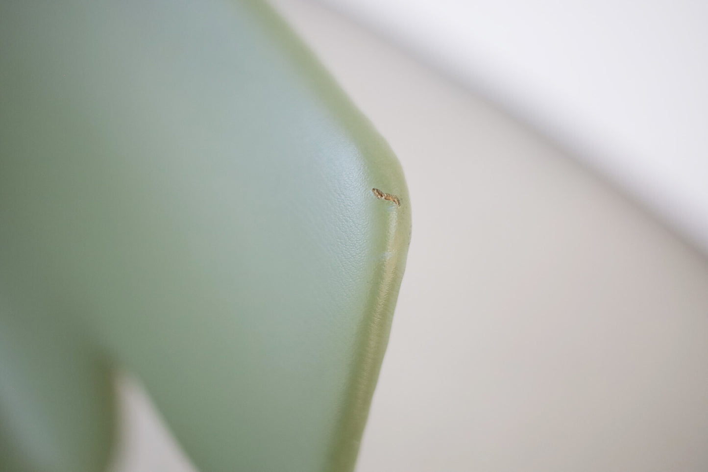 Fritz Hansen Grand Prix Chair - green leather