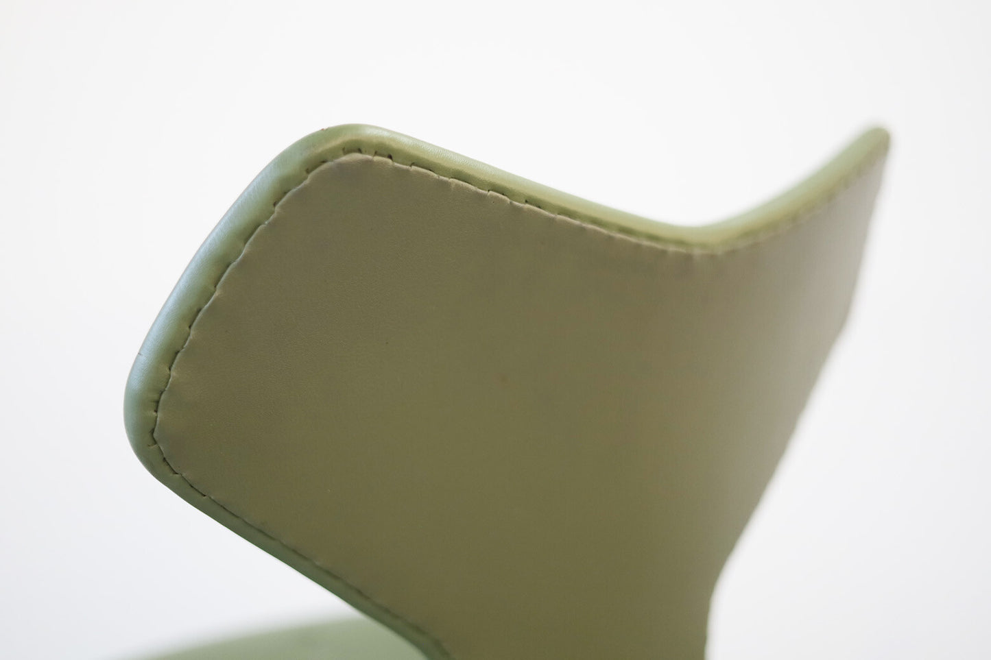 Fritz Hansen Grand Prix Chair - green leather