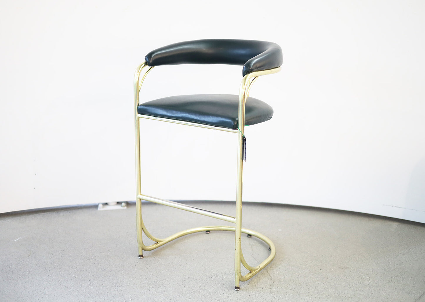 Brass Frame Stool