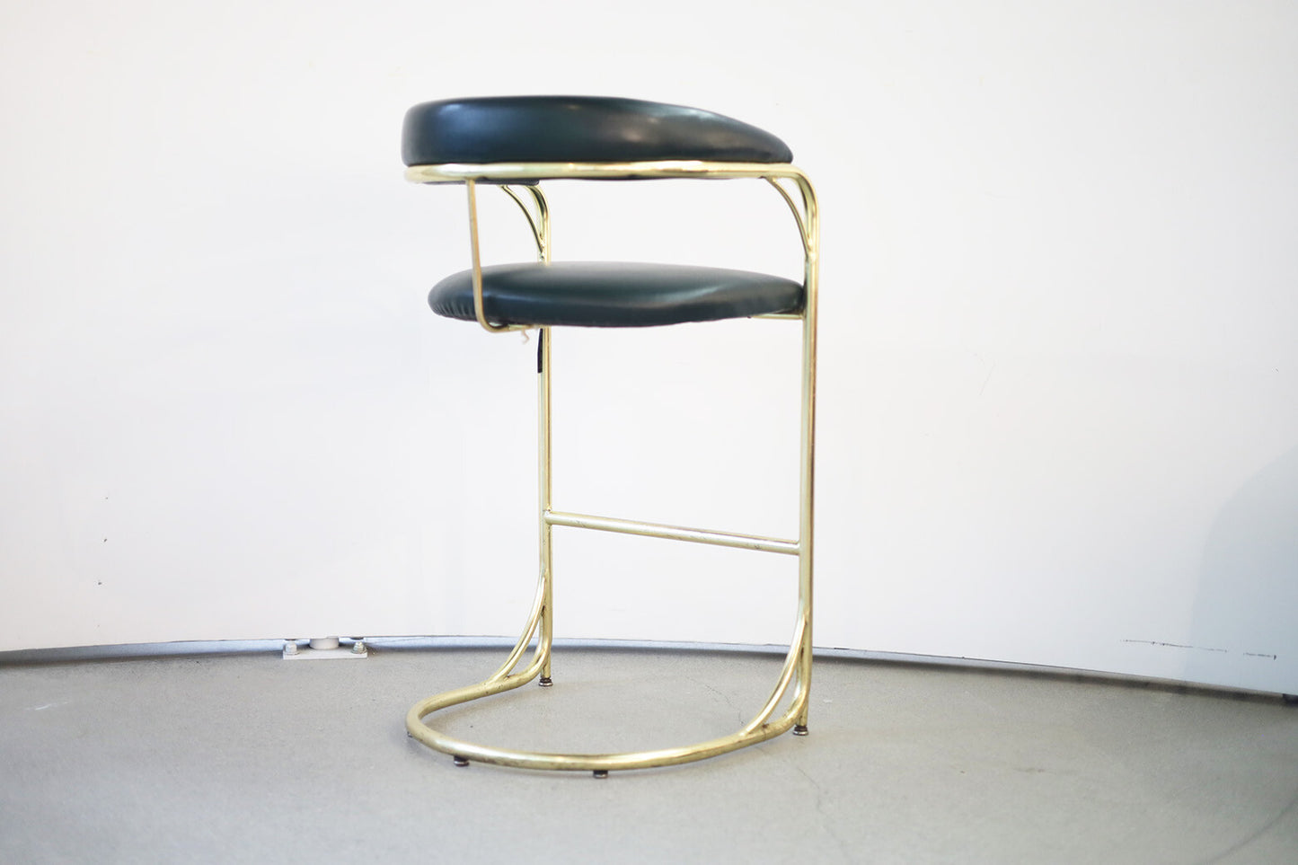 Brass Frame Stool