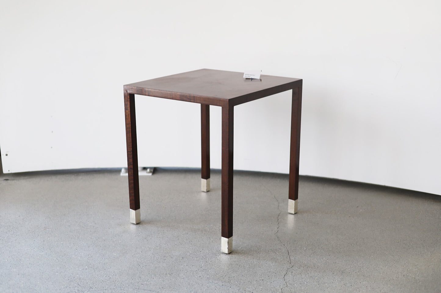 Modern Mahogany Nesting Table Set of 3