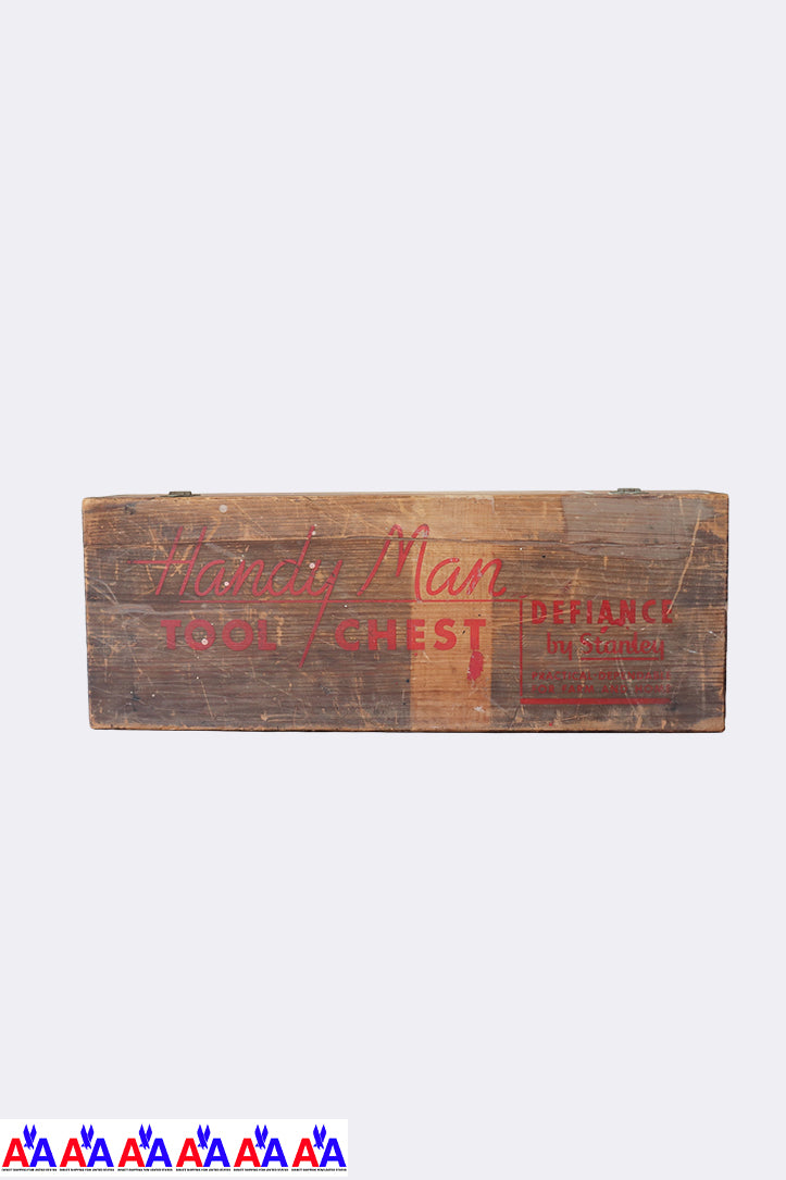 Vintage Wooden Tool Box by Stanley